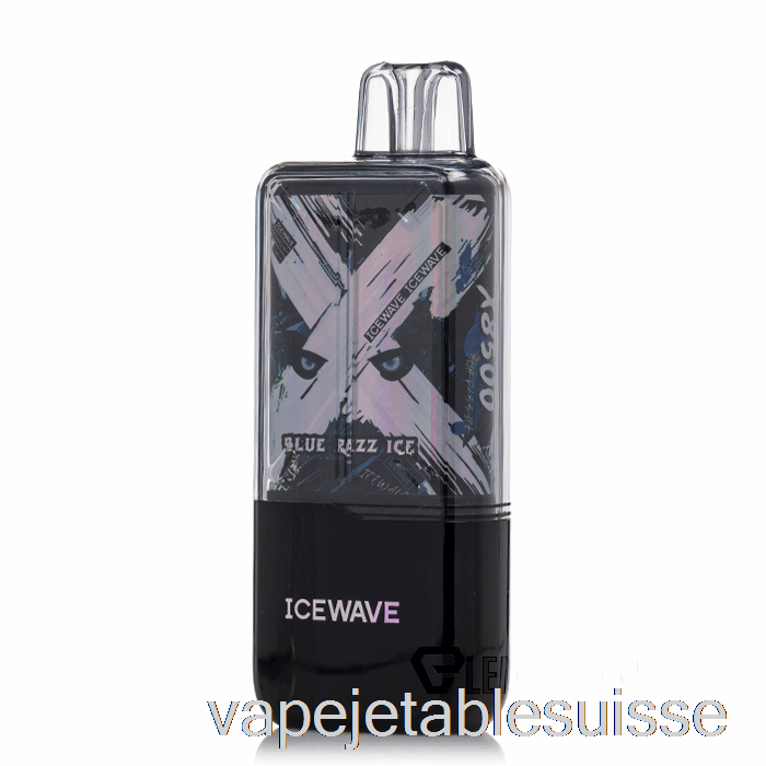 Vape Suisse Icewave X8500 Jetable Bleu Razz Ice